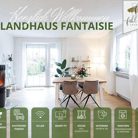Ferienhaus Fantaisie - Wohnen Nahe Schlosspark -Stadtgrenze Bayreuth Fuer 1-5 Pers, Hunde Willkommen, Voll Eingezaeunt Eckersdorf Exteriör bild