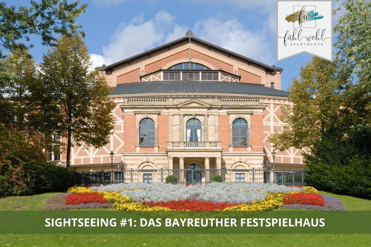 Ferienhaus Fantaisie - Wohnen Nahe Schlosspark -Stadtgrenze Bayreuth Fuer 1-5 Pers, Hunde Willkommen, Voll Eingezaeunt Eckersdorf Exteriör bild