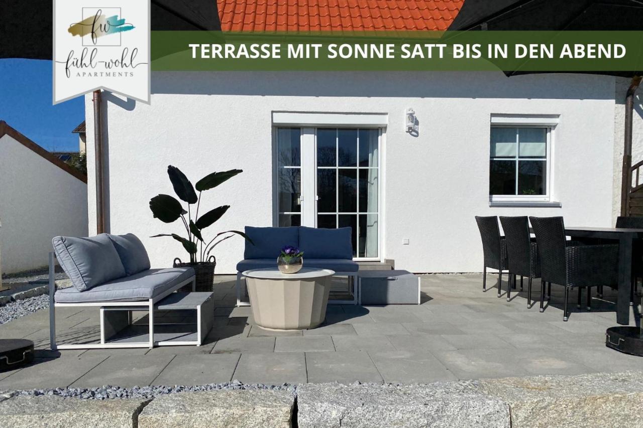 Ferienhaus Fantaisie - Wohnen Nahe Schlosspark -Stadtgrenze Bayreuth Fuer 1-5 Pers, Hunde Willkommen, Voll Eingezaeunt Eckersdorf Exteriör bild
